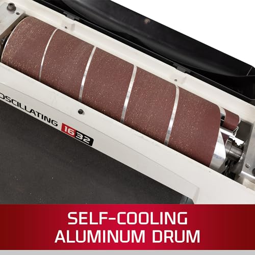 JET 16-Inch Oscillating Drum Sander, 1-1/2 HP, 1Ph 115V (JWDS-1632OSC) Jet