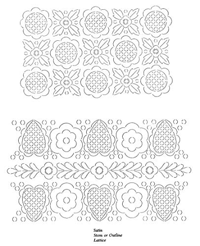 White Work: Techniques and 188 Designs (Dover Crafts: Embroidery & Needlepoint) Dover Publications
