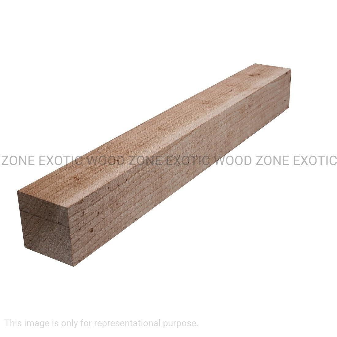 Exotic Wood Zone Cherry Wood Turning Blanks 2" x 2" x 36" Kiln Dried - Wood for Woodturning & Woodworking, Spindles & DIY Wood Projects (1 Piece) Exotic Wood Zone