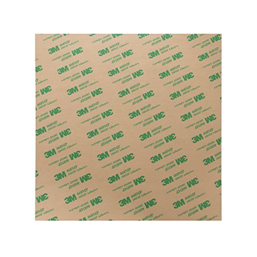 Gizmo Dorks PEI Sheet 3D Printer Build Surface 300mm x 300mm (11.8" x 11.8") with Laminated 3M 468MP Adhesive, Made in The USA Gizmo Dorks