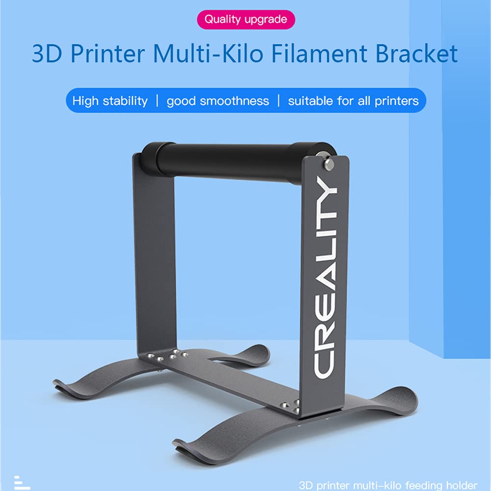 Multi-Kilogram Spool Holder Filament Bracket Spool Metal Holder for PLA/ABS/TPU/Other 3D Printing Materials for Creality Ender3 Series/CR Series/CR-30 3D Printer Lutyr
