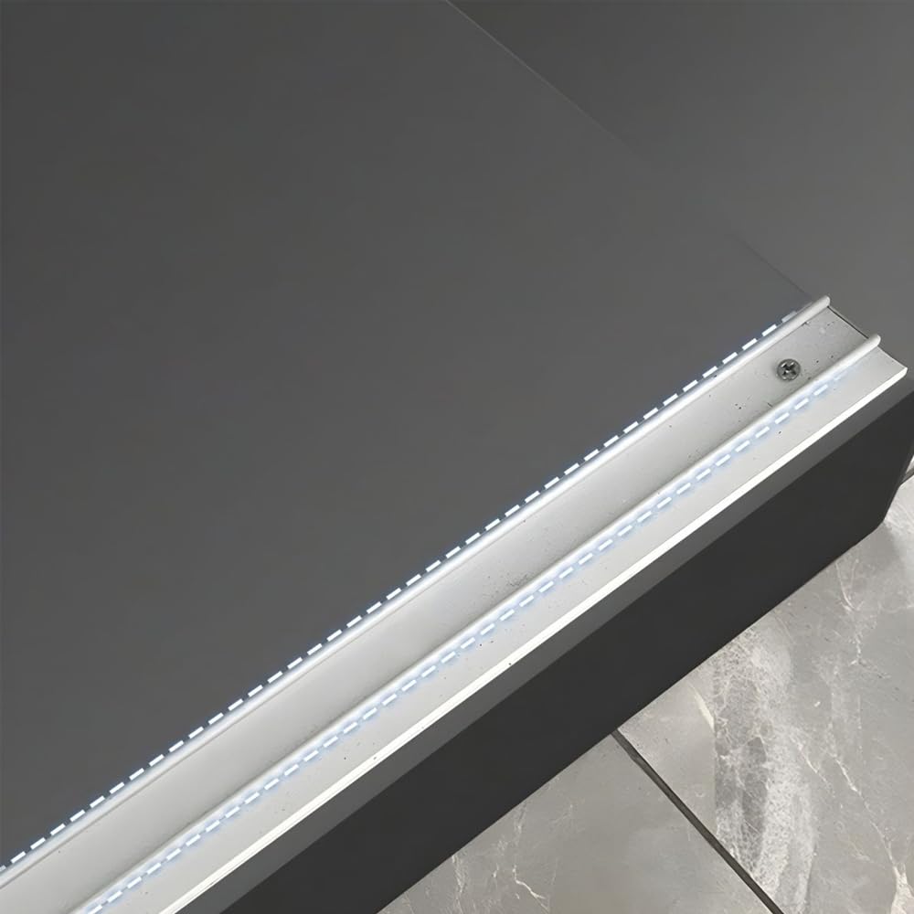 LITFAD Mutil-Functional Wood Wardrobe Modern Storage Armoire Closet with Sliding Doors Freestanding Closet with Shelves and Clothing Rods for Bedroom,White-39.5" L x 18" W x 71" H LITFAD