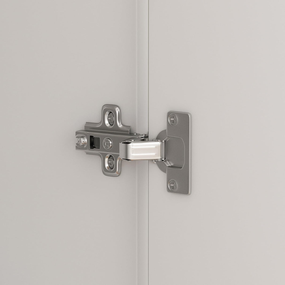 AIEGLE Wardrobe Armoire Closet with 4 Door, Large Freestanding Armoire Wardrobe Cabinet with Shelves & 3 Hanging Rods, Bedroom Wood Clothes Storage Cabinet Organizer, White 63" W AIEGLE