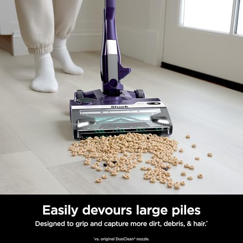 Shark POWERDETECT Ultra-Light Corded Stick Vacuum with DuoClean Technology, Self-Cleaning Brushroll for No Hair Wrap, Anti-Allergen Complete Seal, and Odor Neutralizer Technology, HZ4002 Shark