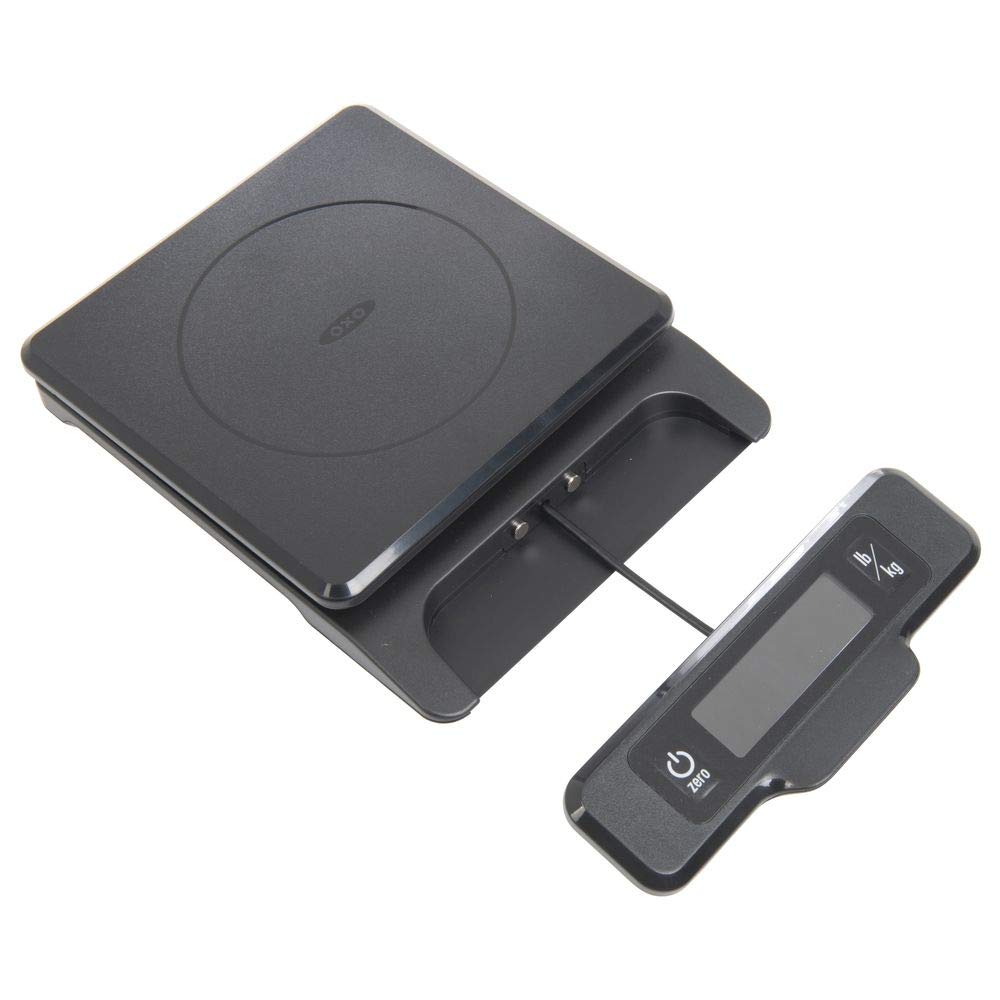 OXO Good Grips 5-lb Food Scale with Pull-Out Display,Black OXO