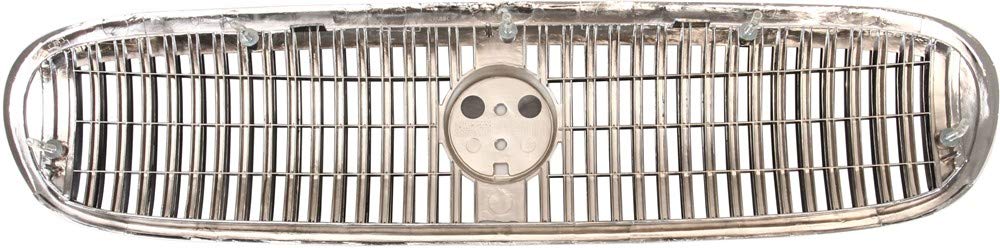 Garage-Pro Grille Assembly for BUICK LESABRE 97-99 Plastic Chrome Shell/Ptd-Black Insert Garage-Pro