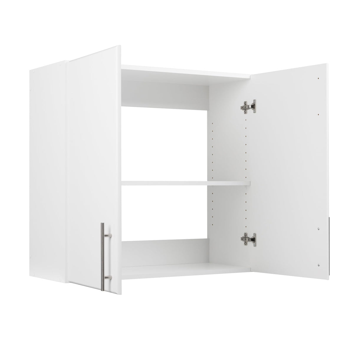 Prepac Elite 32" Wall Cabinet, White Storage Cabinet, Bathroom Cabinet, Pantry Cabinet with 1 Adjustable Shelf 12" D x 32" W x 30" H, WEW-3230 Prepac