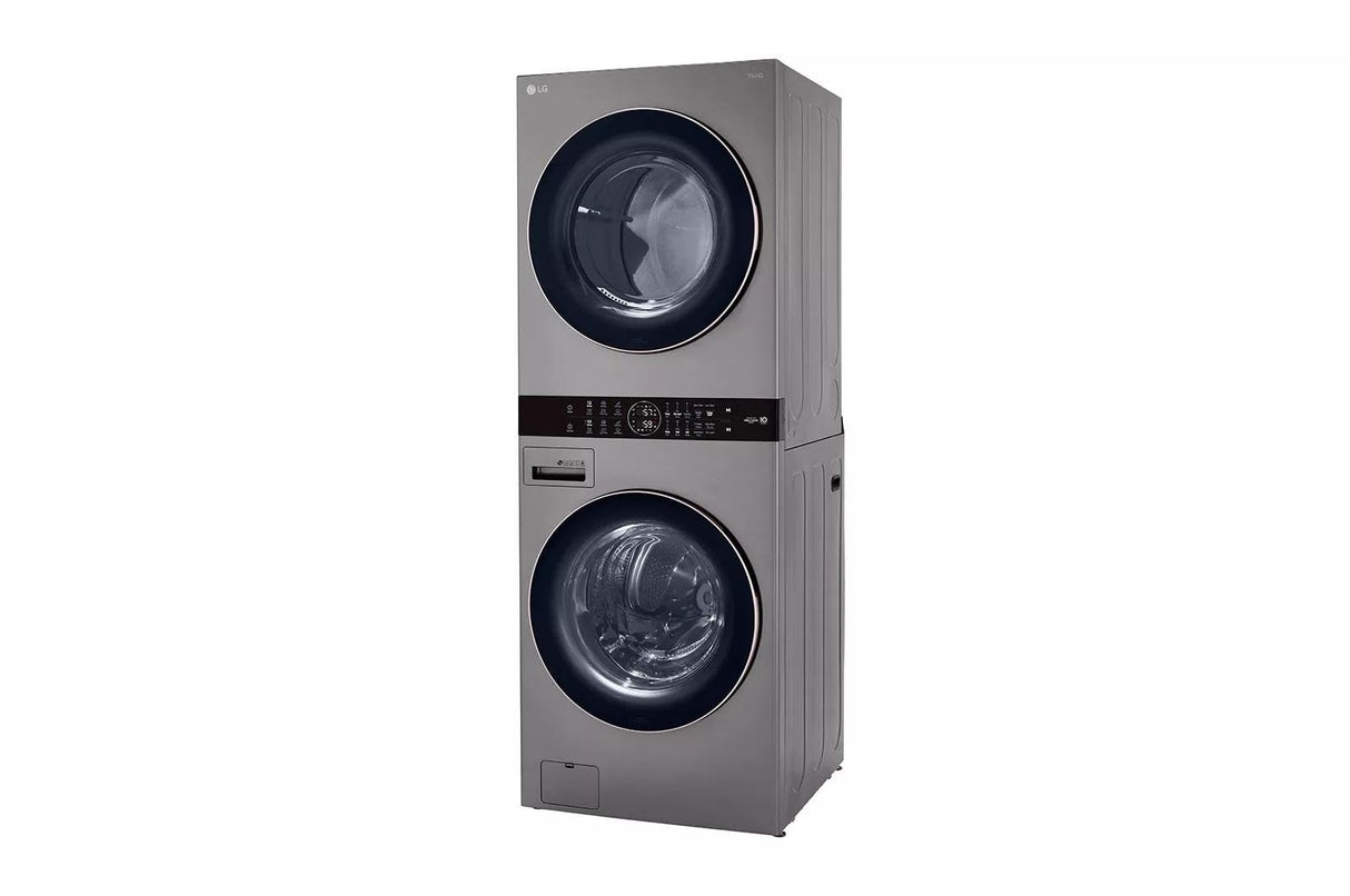 Single Unit Front Load LG WashTower™ with Center Control™ 4.5 cu. ft. Washer and 7.4 cu. ft. Electric Dryer LG