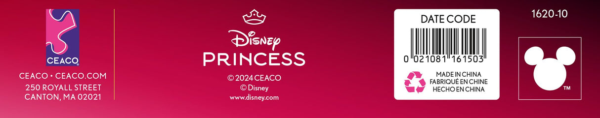 Ceaco - Disney - Princess Trio - Rapunzel and Pascal - Glitter Puzzle - 100 Piece Jigsaw Puzzle Ceaco