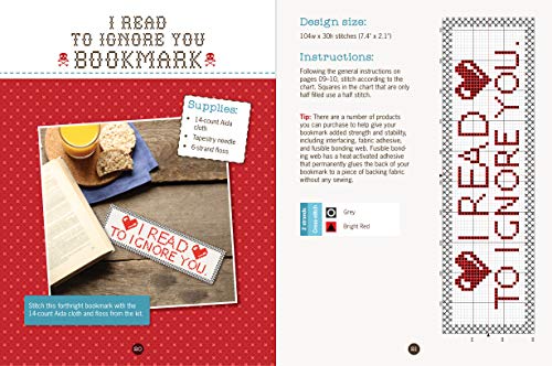 Snarky Cross-Stitch Kit Publications International, Ltd.