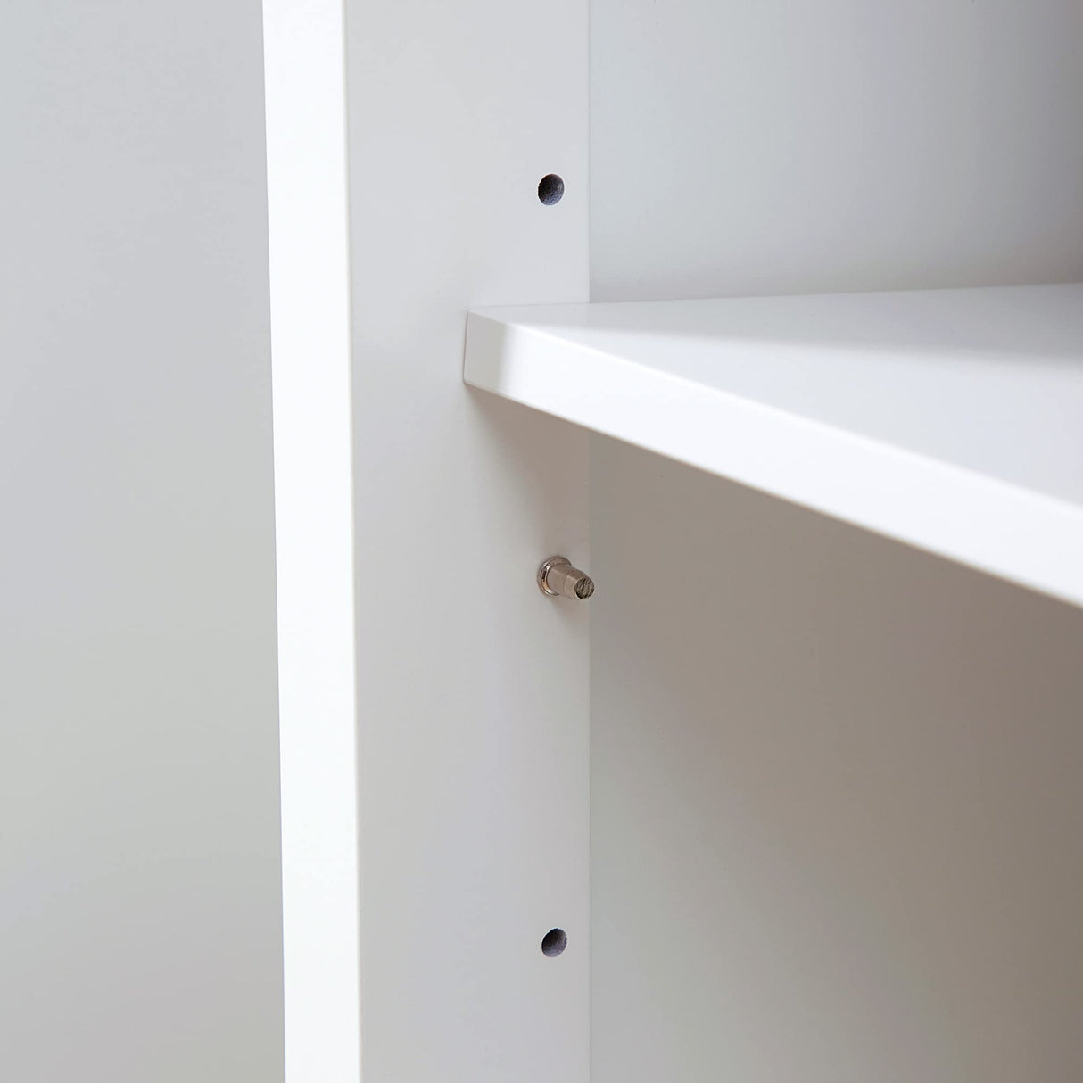 HOMCOM 27" Rolling Kitchen Island Cart with Drawer and Glass Door Cabinet, Kitchen Trolley with Adjustable Shelf and Towel Rack, White HOMCOM