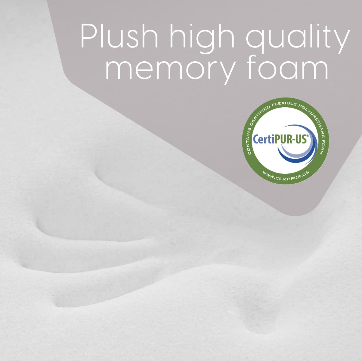 Milliard Dual Sided Premium Tri Folding Mattress, Memory Foam Foldable Mattress with Waterproof Washable Cover, Full (75"x 52"x 6") + Bonus Eye Mask Included Milliard