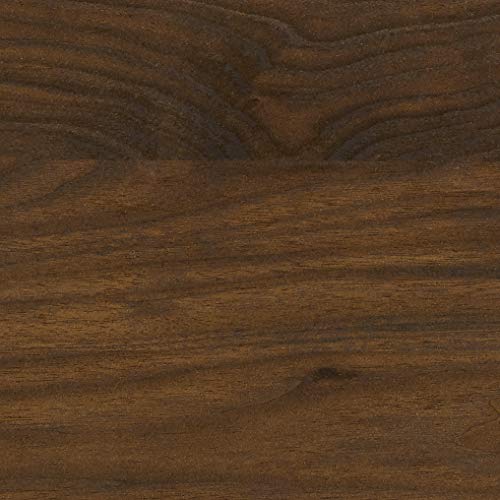 Furinno Just 3-Tier Turn-N-Tube End Table / Side Table / Night Stand / Bedside Table with Plastic Poles, 2-Pack, Columbia Walnut/Black Furinno