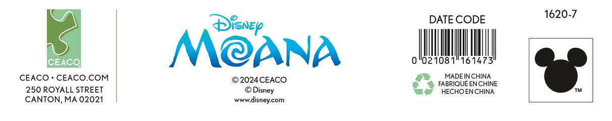 Ceaco - Disney - Moana - Glitter Puzzle - 100 Piece Jigsaw Puzzle Ceaco
