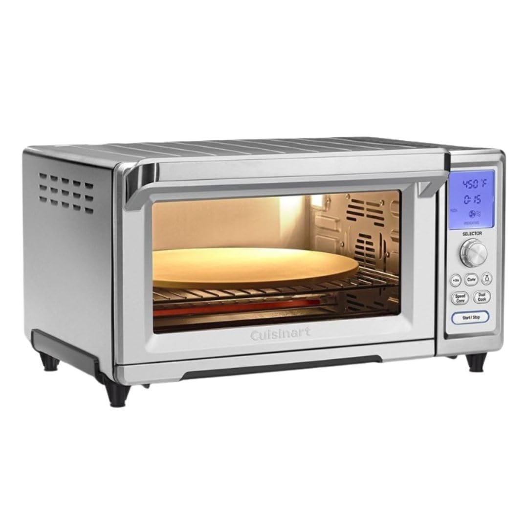 Cuisinart Convection Toaster Oven, Stainless Steel, 16.93"D x 20.87"W x 11.42"H, TOB-260N1 Cuisinart