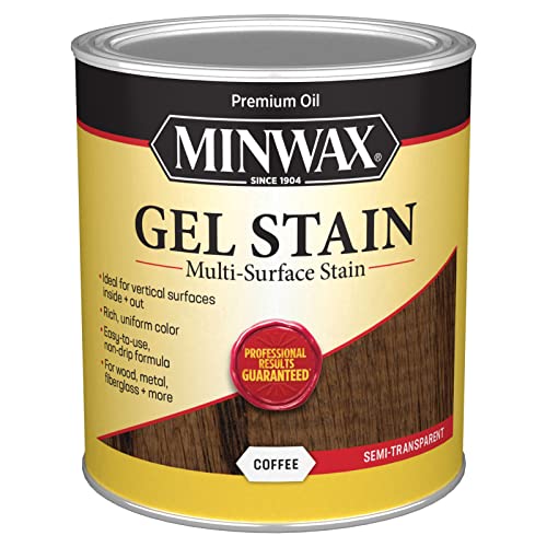Minwax Gel Stain for Interior Wood Surfaces, Quart, Coffee Minwax