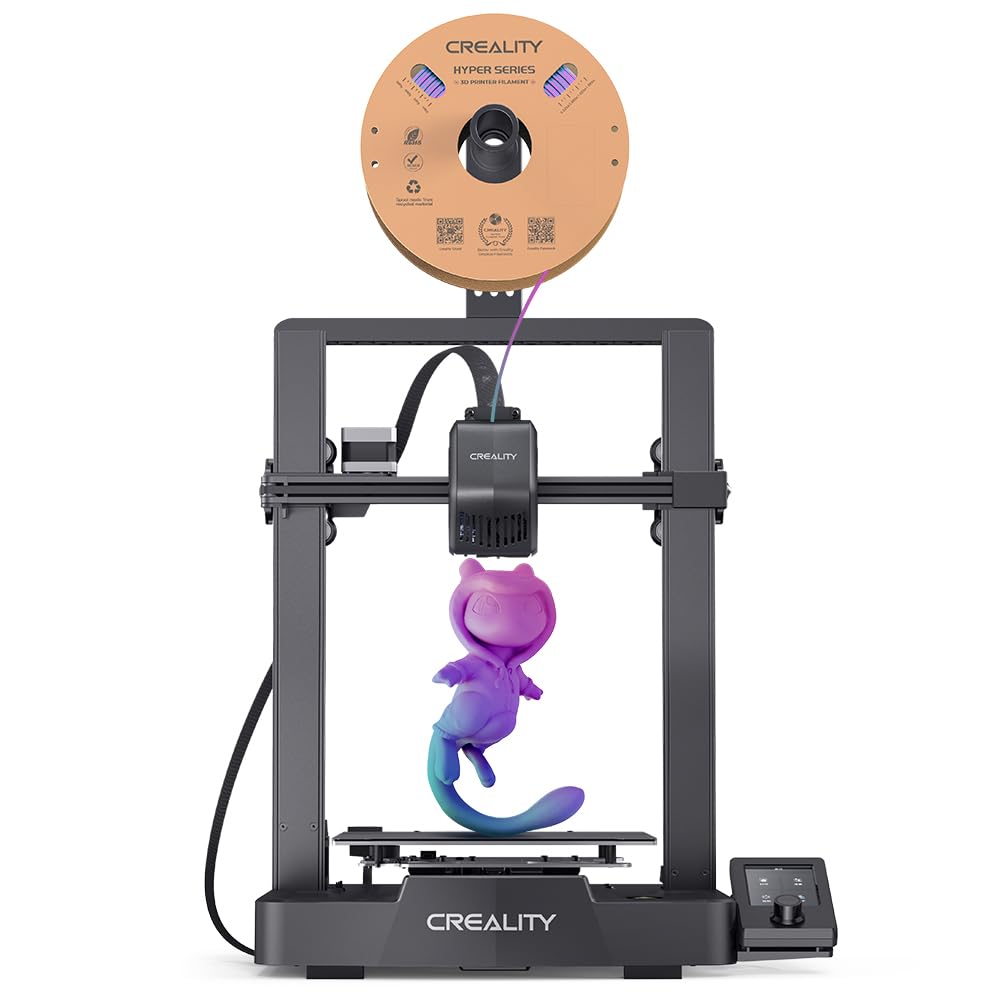 Creality Ender 3 V3 SE 3D Printer, 250mm/s Printing Speed DIY 3D Printers with CR Touch Auto Leveling, Sprite Direct Extruder Auto-Load Filament Dual Z-axis Y-axis, Printing Size 8.66x8.66x9.84 inch Comgrow