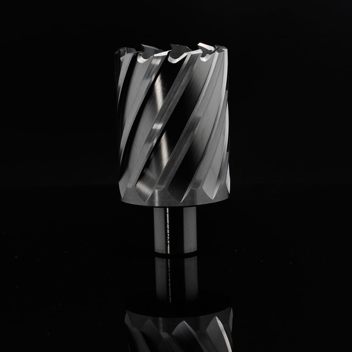 OSCARBIDE Annular Cutter 1-7/8 inch Cutting Diameter,2 inch Depth of Cut,3/4 inch Weldon Shank,2 Flat Mag Drill Bit with Pilot Pin for Magnetic Drill Press,1 Piece OSCARBIDE