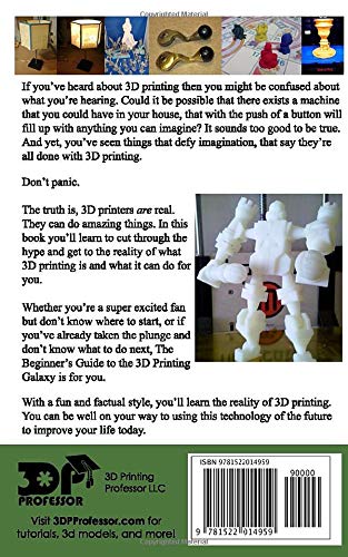 The Beginner's Guide to the 3D Printing Galaxy (3D Printing 101) WoodArtSupply