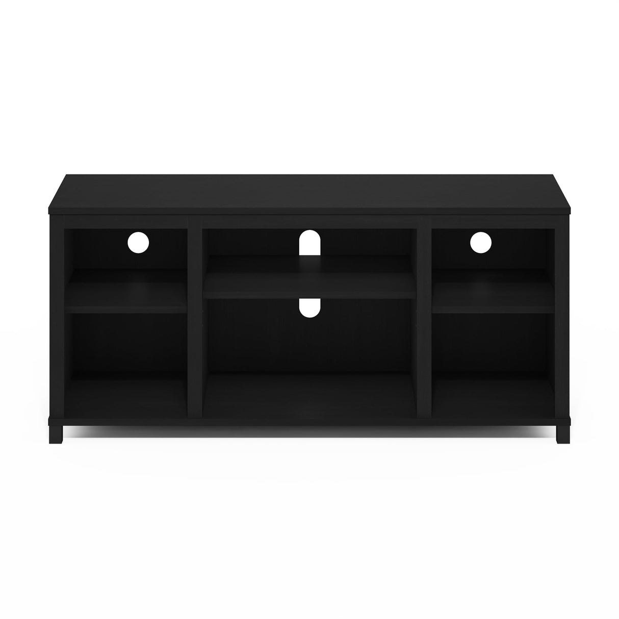 Furinno Classic TV Stand with Shelves for TV up to 55 Inch, Americano Furinno