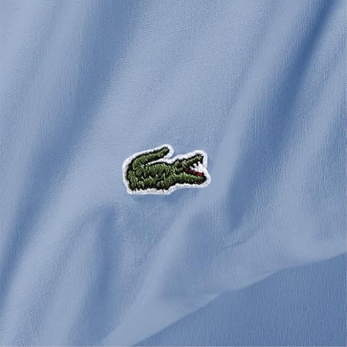 Lacoste 100% Cotton Percale 4-Piece Sheet Set – Cool, Crisp, Matte, and Durable, Oeko-Tex Certified – Solid, Allure Blue, Full Lacoste