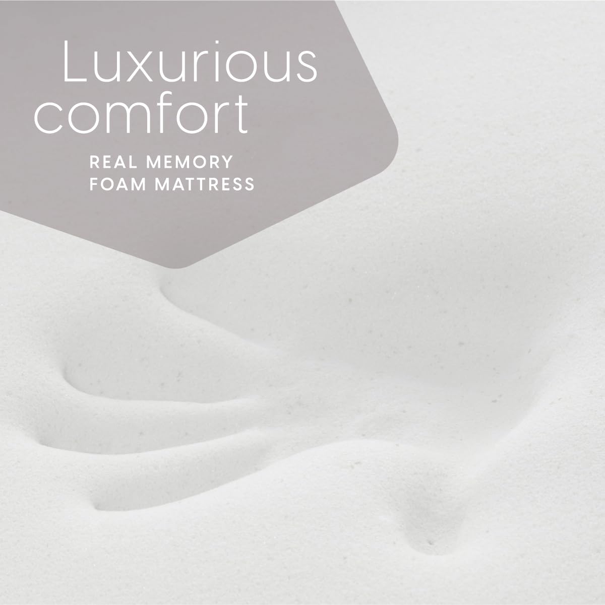 Milliard Memory Foam Futon Mattress – Full Size (Frame Not Included) (Grey) Milliard