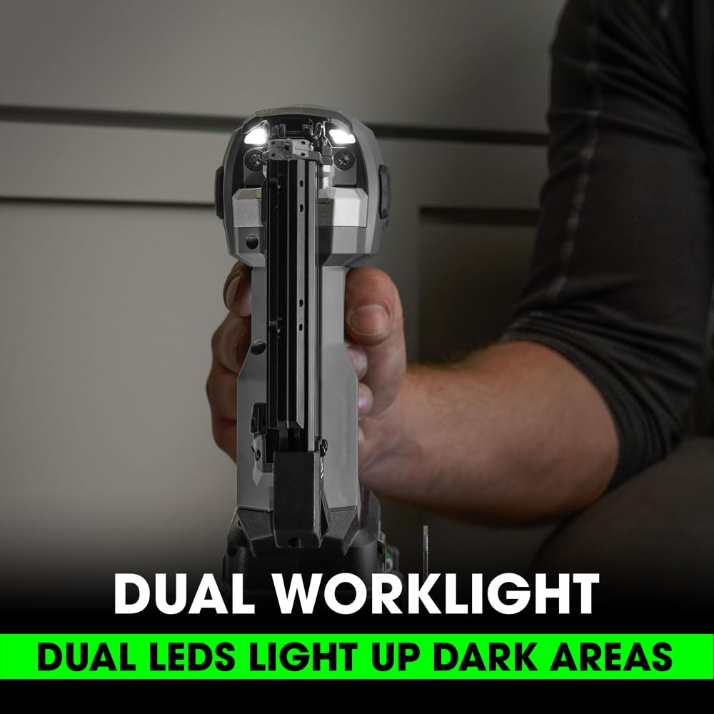 FLEX 24V Brushless 23Ga Pin Nailer Kit with 2.5Ah Lithium Battery and 160W Fast Charger - FS4341-1A FLEX