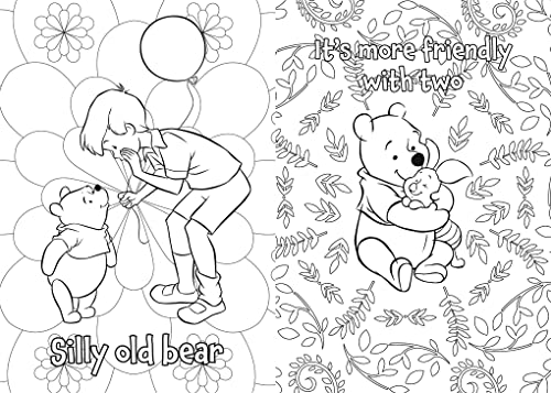 Disney: Winnie The Pooh Colouring (Young Adult Colouring) WoodArtSupply