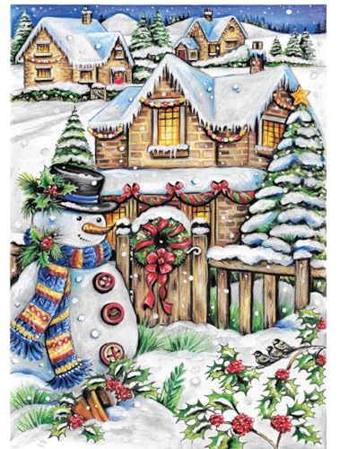 Creative Haven Country Christmas Coloring Book (Adult Coloring Books: Christmas) Dover Publications