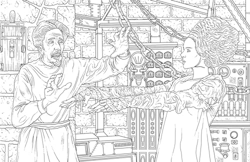 Universal Monsters: The Official Coloring Book WoodArtSupply