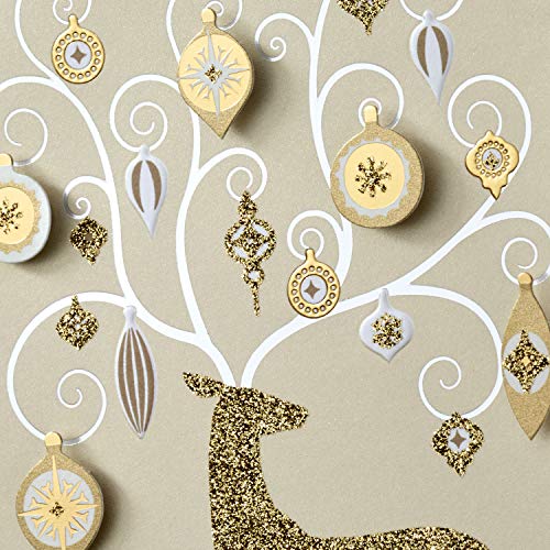 Hallmark Boxed Handmade Christmas Cards Assortment (Set of 24 Special Holiday Greeting Cards and Envelopes) (1XPX5156) Hallmark