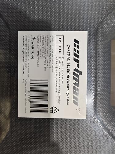 CARTMAN 39 Piece Tool Set General Household Hand Kit with Plastic Toolbox Storage Case Orange CARTMAN