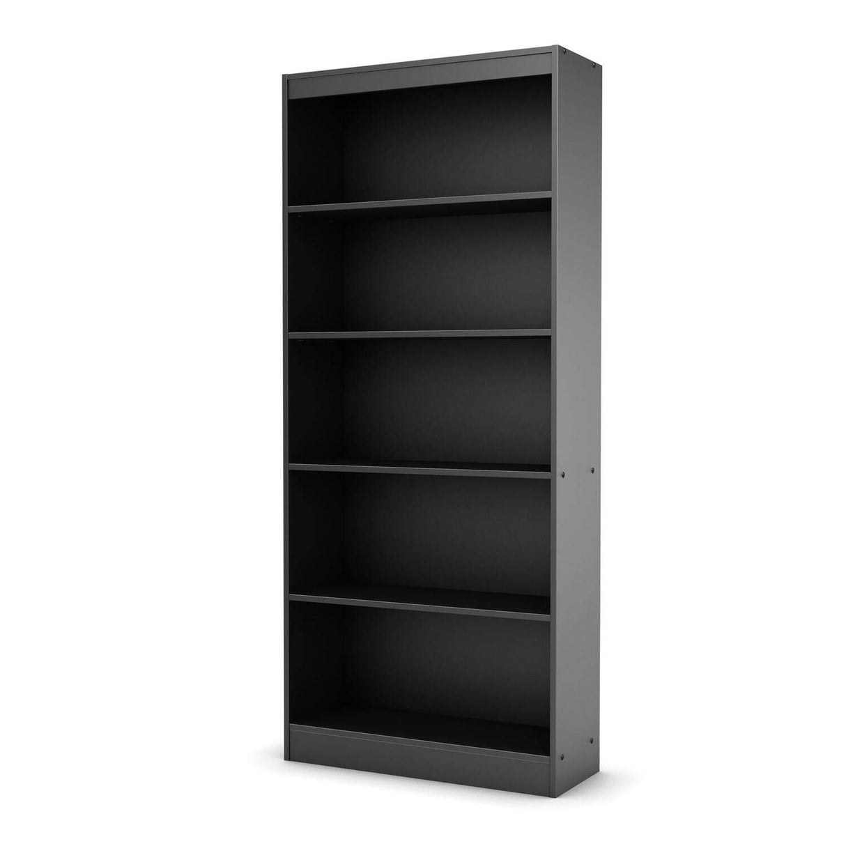 South Shore Axess 5-Shelf Bookcase - Black South Shore
