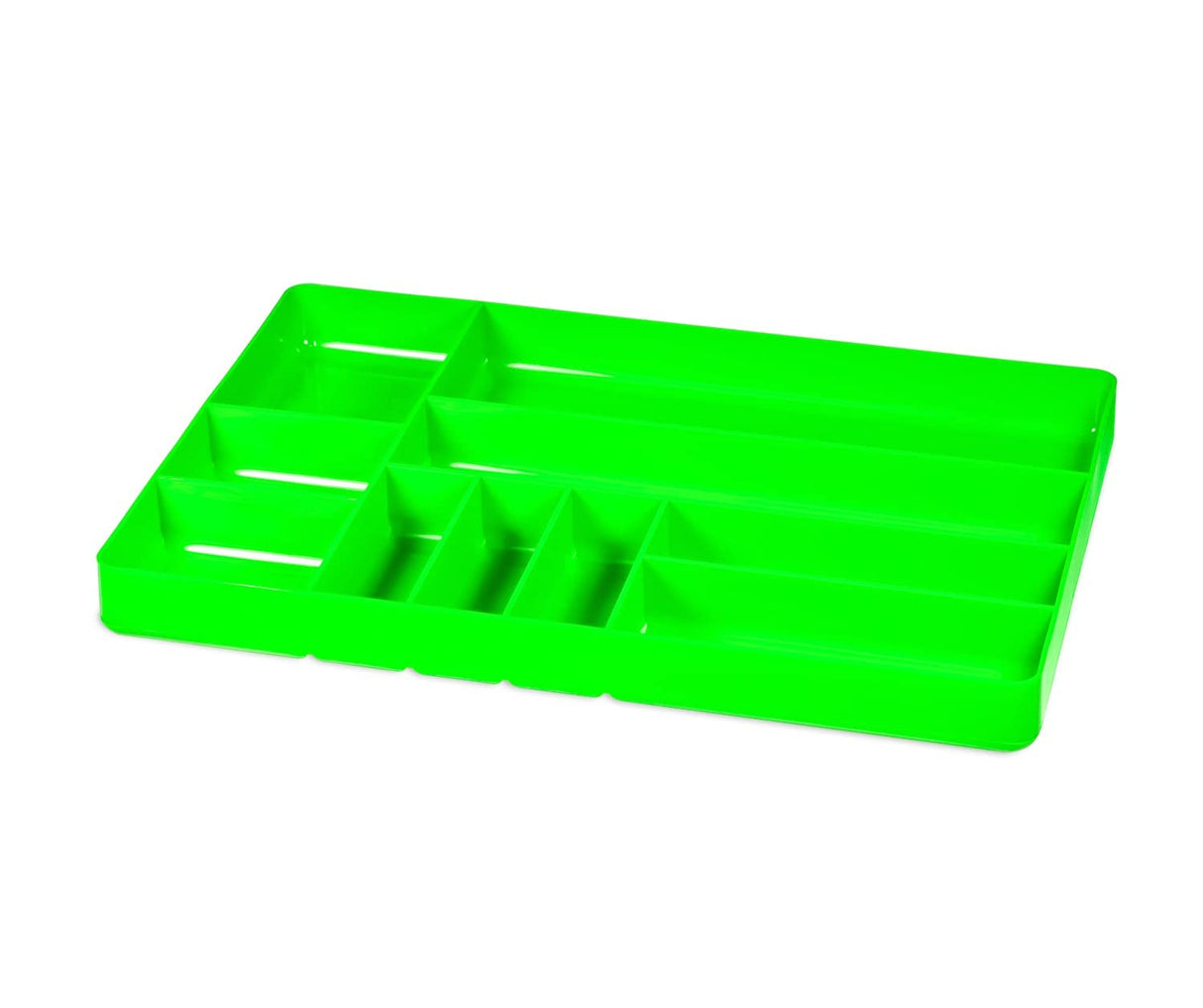 ERNST Tool Organizer Tray, Green, 10-Compartments, Storage, Garage, Workshop, Organization, Tools, Equipment, Heavy-Duty, Multi-Compartment, Durable, Industrial, Workbench, Efficient Storage Ernst Manufacturing