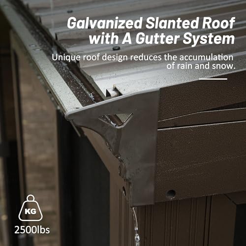 Domi 10x12FT Wall Mounted Sunroom, Against Wall Solarium with Galvanized Steel Sloping Roof, Detachable PVC Screen, Lockable Sliding Door, Lean-to Gazebo Sun Room for Patio Deck domi outdoor living