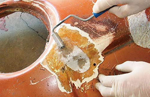 True Composites Fiberglass Resin Polyester Resin Marine Grade Resin 1 Gallon with MEKP Hardener Polymer Resin Fiberglass Repair Kit Laminating Resin for Wood Boat Building and Repair TRUE COMPOSITES