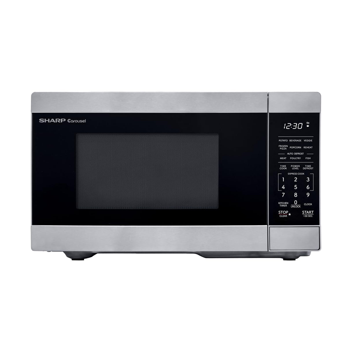 SHARP SMC0761KS Oven Countertop Microwave, 0.7 CuFt, Stainless Steel Sharp