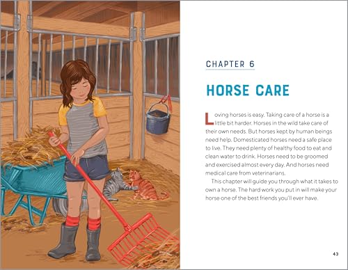 All About Horses: A Kid's Guide to Breeds, Care, Riding, and More! WoodArtSupply