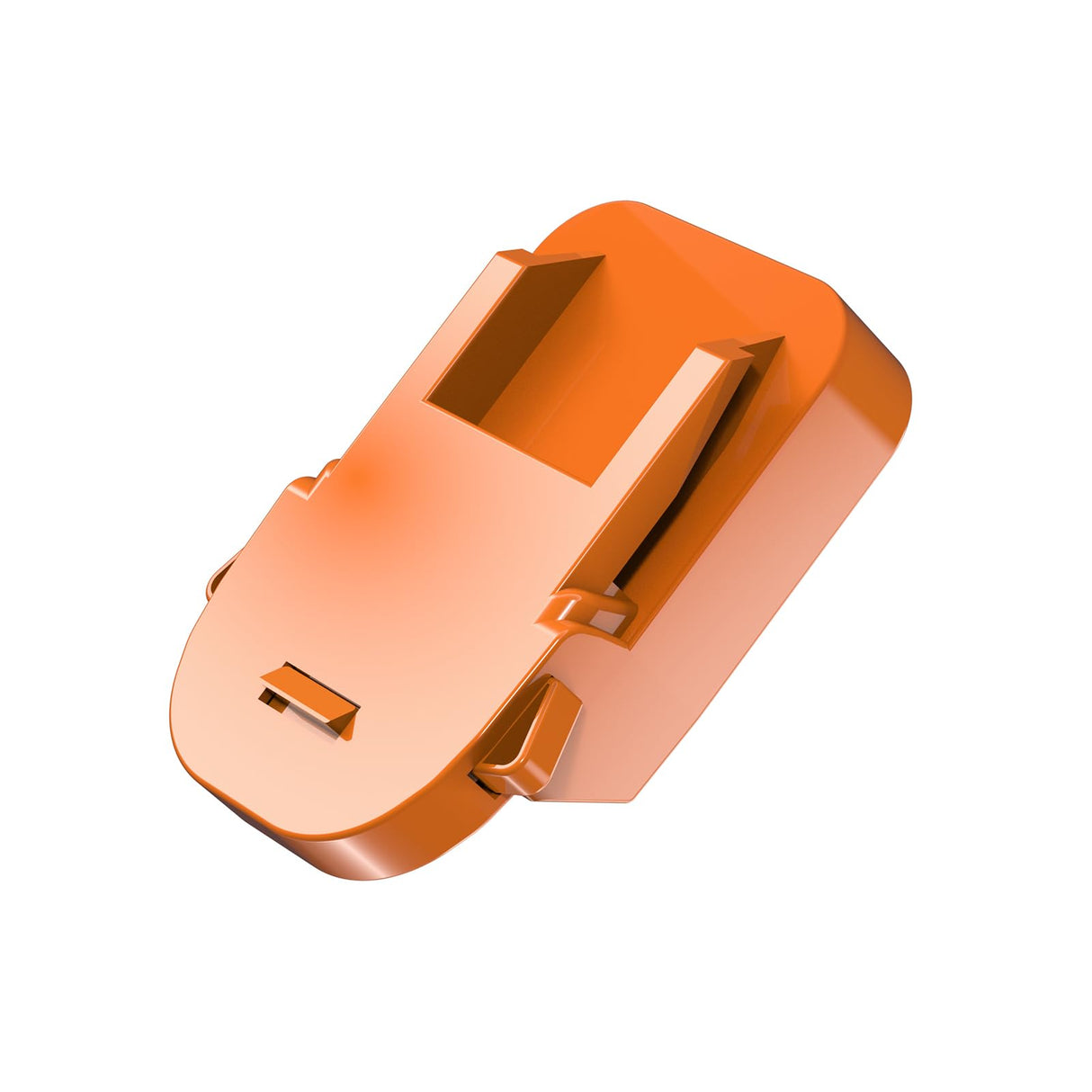 LQ-18RY Adapter Fits Ridgid 18v (NOT 18v Advanced Platform) Cordless Tools for DeWalt 20v MAX XR Slider Lithium Batteries-Adapter Only LQ-18RY