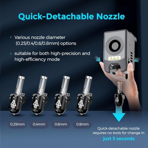 FLASHFORGE Adventurer 5M Pro 3D Printer and PETG Burnt Titanium Filament FLASHFORGE