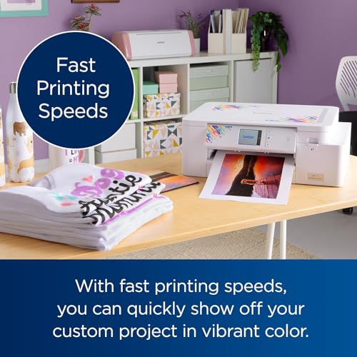 Brother Sublimation Printer and 4-Color Sublimation Ink Cartridge Set