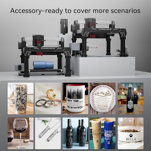ATOMSTACK Swift Mini 3W Laser Engraver, 100% Pre-Assembled for Beginners, Professional Goggles Included, AI Software, 135x145mm Area, WiFi/USB, for Wood Leather DIY Gifts ATOMSTACK