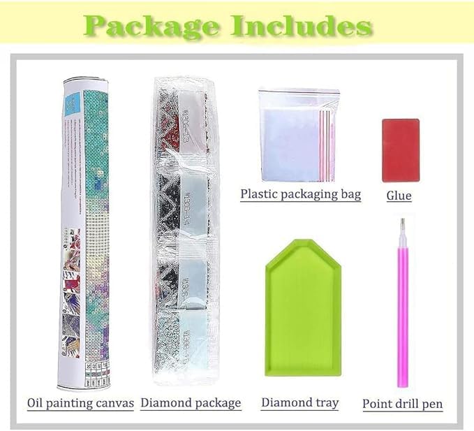 VIGEGU Christma 5D Diamond Painting Kits for Adults,Wine Diamond Art kit for Beginners,DIY Full Round Drill Diamond Dots with Gem Art Crafts for Home Wall Decor 12 x16 Inch VIGEGU