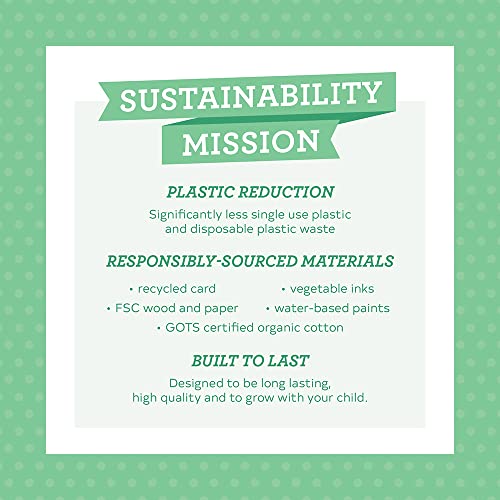 Petit Collage Beginner Puzzle for Kids, Forest Babies – Includes 4 Mini Puzzles (3-5 Pieces Each) – Cute Animal Puzzles for Ages 2+ – Makes a Great Gift Idea Petit Collage