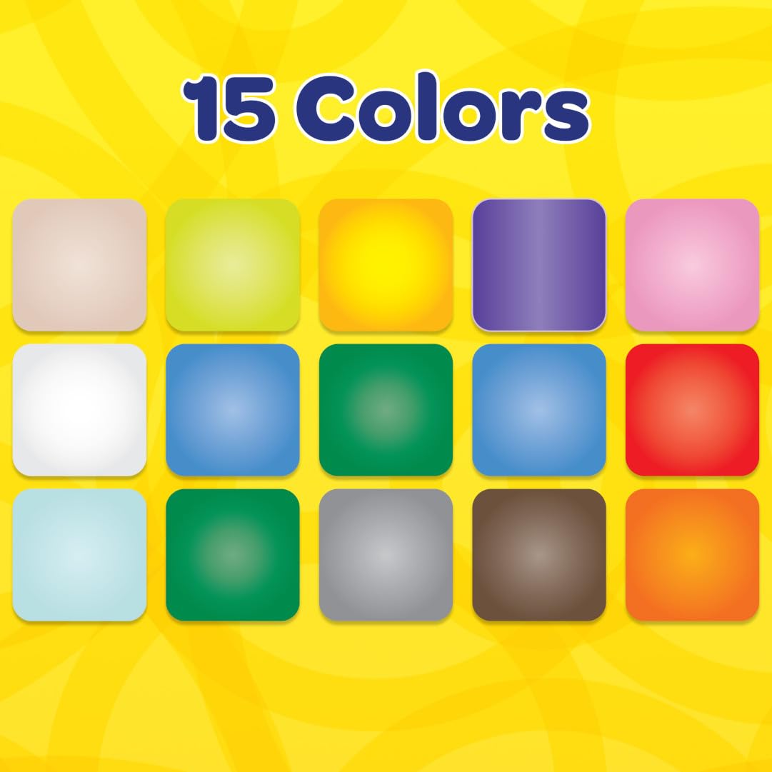 Crayola Model Magic (30pk), Bulk Modeling Clay Alternative, Air Dry, Kids Arts & Crafts, Classroom Supplies for Teachers, 15 Colors, 1oz Crayola