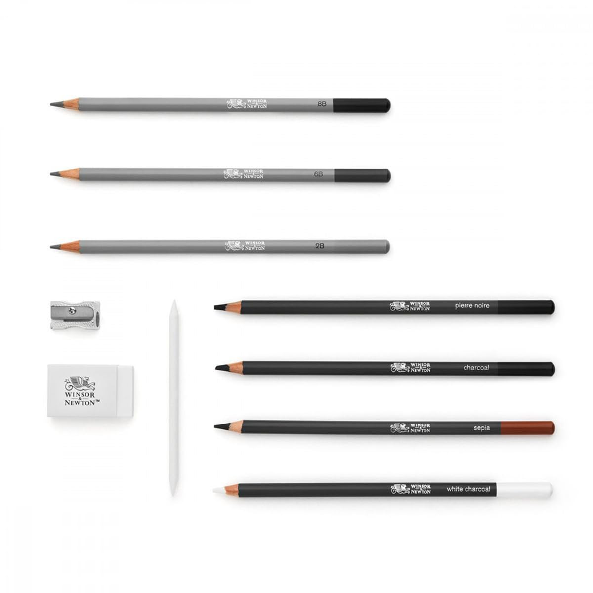 Winsor & Newton Studio Collection Artist Pencils, Sketching Pencils, Set of 10 Winsor & Newton