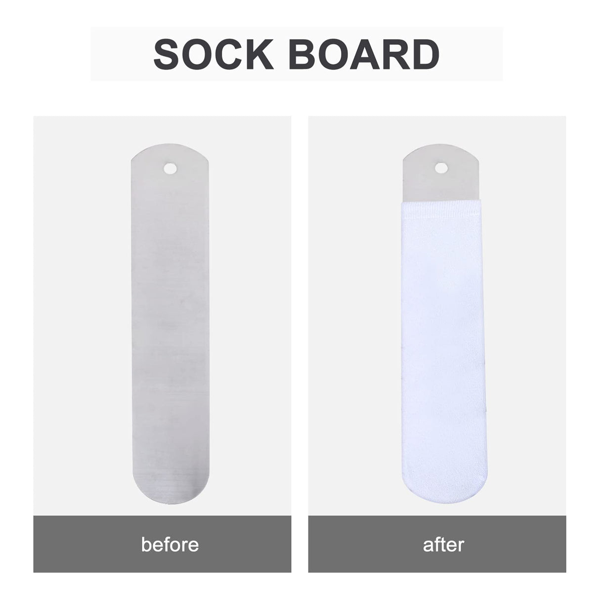 EXCEART Sublimation Printing Socks 2pcs Sublimation Crew Sock Metal Straight Sock Jigs Crew Sock Heat Press Transfer Dye Sublimation Jigs for Sublimation Sock Insert Socks DIY Sock EXCEART