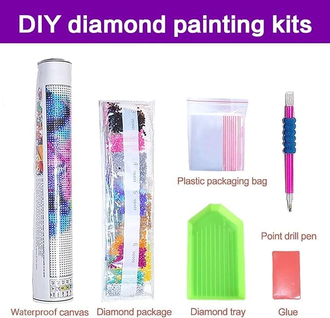 Christmas Gnome Diamond Painting Kits for Adults - 5D Gnome Diamond Art Kits for Beginners, DIY Christmas Diamond Painting Art Crafts, are Great for Decorating Home Walls and Holiday Gifts 14X14Inch Xylogist