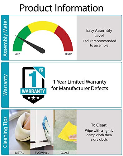 SystemBuild Evolution Kendall 16" Utility Storage Cabinet, Black SystemBuild