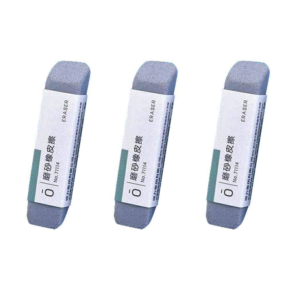 Sand Eraser 3-Pack, Designed to Remove Colored Pencil and Ink Markings Fengirl